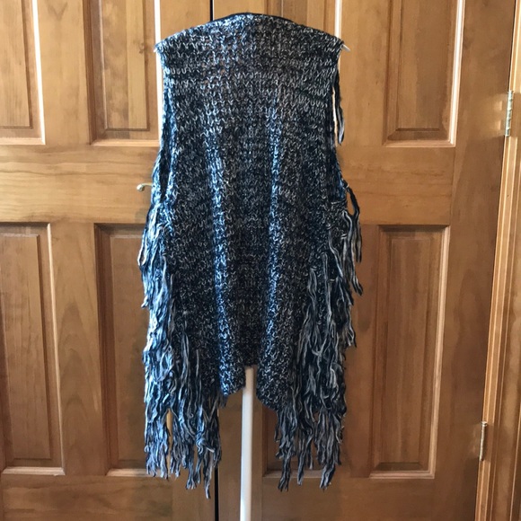 Hem & Thread Large Vest Black White Gray - Picture 2 of 8